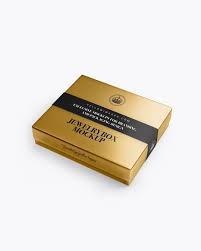 Metallic Box With Label Mockup Half Side View High Angle Shot In Box Mockups On Yellow Images Object Mockups Mockup Free Psd Design Mockup Free Psd Mockup Template