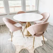 Silhouette Pedestal Round Dining Table White Marble Antique Brass Dining Room Small Pedestal Dining Table Round Dining Room