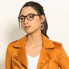 Shop online for Black Full Rim Rectangle Vincent Chase Classic Acetate VC  E10187-C24 Eyeglasses