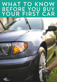 If You Are Looking To Buy Your First Car There Are A Few Things You Should Know Luckily We Go Over Them Here Buying Your First Car First Car Car Buying