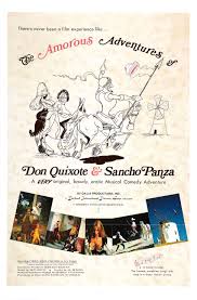 I finished reading a translation of don quixote this past spring. The Amorous Adventures Of Don Quixote And Sancho Panza 1976 Imdb