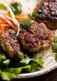 Bun Cha Vietnamese Meatballs Recipe Pork Recipes Recipes Pork Dishes