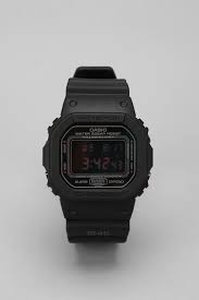 G Shock Black Military 5600 Watch