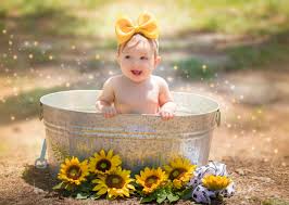 1 count (pack of 1). Sunflower 6 Month Photo Shoot Baby Photoshoot Girl Baby Boy Photography Birthday Girl Pictures
