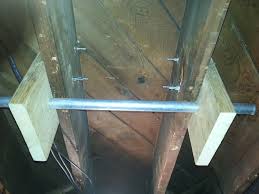 Joist mounted pull up bar with neutral grip handles by ms sports. Galvanized Pipe Pull Up Bar Diy Novocom Top