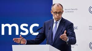 US not powerful enough to survive without Nato warns German chancellor