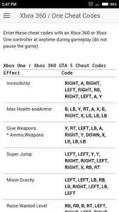 Our mod menu trainer is now fully compatible with playstation 4 and xbox one. Cheat Codes For Gta 5 Games Apkonline