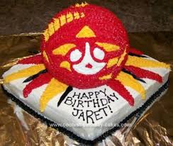 Coolest Homemade Sphere Bakugan Cake Cake Decorating Patterns Birthday Cake Pictures Homemade Birthday Cakes