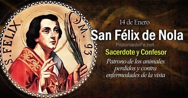 Resultado de imagen para San Félix de Nola Santo"