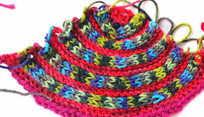 Combinations of knit and purl stitches make a variety of impressive textures. Using A Knit I Cord As A Cast On Technique