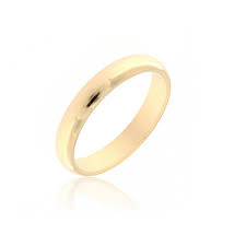 Anillos finos con piedras preciosas. Alianza De Boda En Oro Amarillo Roberto Joyero