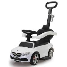 Jamara Porteur Enfant Mercedes Amg C 63 3en1 Blanc Roseoubleu Fr
