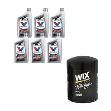 How long does it take to get your car's oil changed? Valvoline Vr1 6 Quart Wix Racing Filter Oil Change Kit Sbc Walmart Com Walmart Com