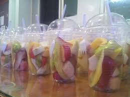 Campurkan 1 botol yogurt, skm dan mayones. Facebook