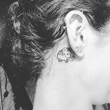 16 Adorable Tiny Elephant Tattoos That You Ll Never Forget Tiny Elephant Tattoo Elephant Tattoos Behind The Ear Tattoos