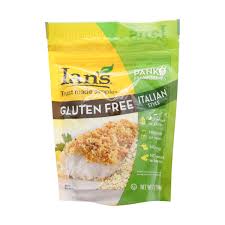 Spread the gluten free bread crumbs onto a parchment lined baking sheet. Gluten Free Italian Style Panko Breadcrumbs 7 Oz Ian S Natural Foods Whole Foods Market