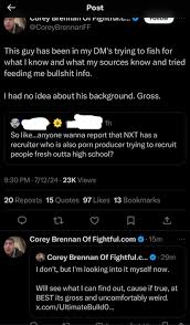 Fapful Employee: An unsourced made up rumor from a notorious wwe hate  account? IM LOOKING INTO THIS RIGHT NOW!! : rSCJerk