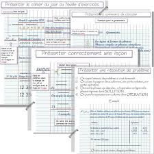 Presentation Des Cahiers Feuilles Etc Classe Classeur Professeur Des Ecoles Professeurs De College Et Page De Garde Ce1