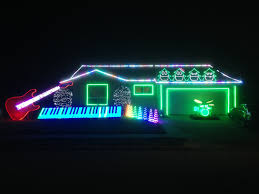 Home Was Featured Twice On Abc S Good Morning America Song Is Sarajevo Carol Of The Bells Christmas Light Show Best Christmas Lights Best Christmas Music