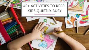 40+ Activities To Keep Your Kids Busy So You Can Get Work Done -