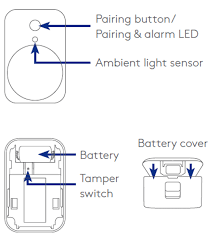 Enabling motion detection (adt security system), enabling 1. Blue By Adt Motion Sensor