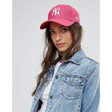 New Era Diamond New York Yankees Cap 27 Liked On Polyvore Featuring Accessories Hats Pink Snapba Latest Fashion Clothes Fashion Online Shopping Clothes