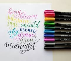 The New Kelly Creates Small Brush Pens Are Now At Michael S Here S My Review Creative Lettering Brush Pen Doodle Lettering If you're interested in learning about calligraphy, you're in the right place.