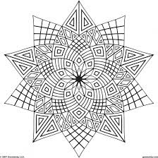 This collection includes mandalas, florals, and more. 5 Printable Abstract Coloring Pages For Stress Relief