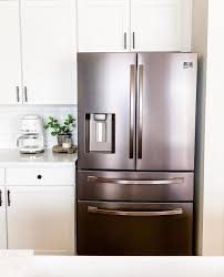 White Modern Farmhouse Kitchen With Samsung Tuscan Appliances Full Kitchen Remodel Coming Soon Tuscan Kitchen Home Decor Kitchen Kitchen Design