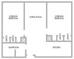 West A B C Quad2 Apartment Floor Plans University Housing West Village