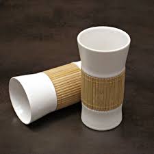 飲水知竹v bamboo 瓷杯茶杯簡約飲茶竹製禮物 koan 茶具 茶杯 pinkoi glassware tableware teaware