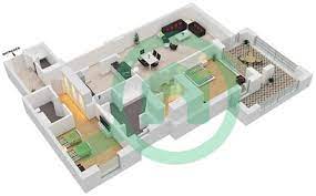 The golden mile complex is considered to be you can get to the golden mile complex by taking the mrt and alighting at bugis or lavender station. Golden Mile Floor Plans Palm Jumeirah Bayut Dubai