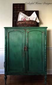Sold Vintage Hand Painted Armoire Annie Sloan Chalk Paint Upcycled Furniture Diy Painted Armoire Furniture Makeover