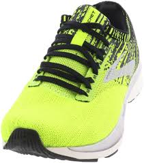 Brooks Men S Ricochet Nightlife Black Ebony Ankle High Fabric Road Running 8 5m Walmart Com