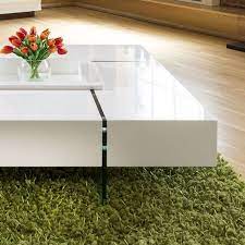 If you've ever struggled with what size, shape or style is best for your home, we're here to help. Quatropi Modern Large White Gloss Coffee Table 1194mm Square 30cm High Square Coffee Tables Coffee Tables L Coffee Table Living Table Coffee Table Square