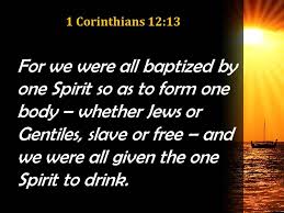 1 corinthians 12 is the twelfth chapter of the first epistle to the corinthians in the new testament of the christian bible. 1 Corinthians 12 13 We Were All Given The One Powerpoint Church Sermon Powerpoint Presentation Slides Ppt Slides Graphics Sample Ppt Files Template Slide