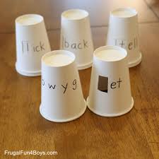 We'll show you how to gain some surprising. Word Family Cups Phonics Activity For Kids Frugal Fun For Boys And Girls