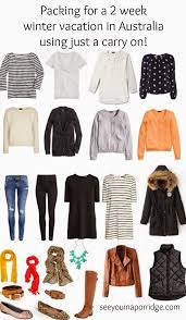 Packing For Winter In Australia 2 Weeks In A Carry On Winter In Australia Travel Clothes Women Travel Outfit