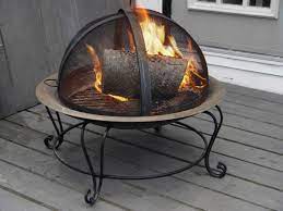 A fire pit for a wood deck in your home is great for evening relaxation in your backyard and front yard. Using A Fire Pit On A Wood Deck Thriftyfun