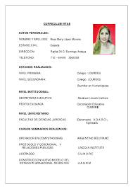 When you modelo de curriculum vitae sin experiencia laboral pdf place your order with us, you get a range of amazing features. Doc Curriculum Vitae Ross Actualizado Rossmery Lopez Moreno Academia Edu