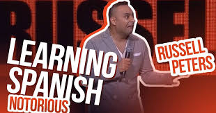 Learning Spanish Russell Peters Notorious Voicetube Learn English Through Videos