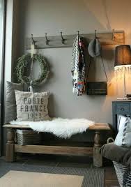 Une Entree Campagne Chic Idee Deco Maison Decoration Maison Deco Maison