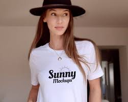 Bella Canvas 3001 Mockup Model Tshirt Mockup Boho T Shirt Etsy In 2020 Tshirt Mockup Shirt Mockup Bella Canvas