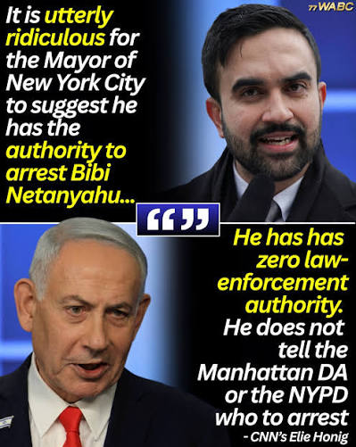 CNN senior legal analyst Elie Honig dismantled Mayor Zohran Mamdani's threat to arrest Israeli Prime Minister Benjamin Netanyahu, calling the idea “utterly ridiculous.” Honig said the mayor has zero law-enforcement authority and