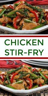 Balsamic and sun dried tomatoes bring bright, tart. Chicken Stir Fry Recipe Recipes Healthy Recipes Chicken Recipes