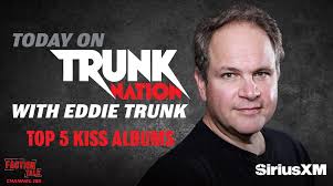 Will be a fun one today! Live from the SiriusXM Vegas studio your top 5  KISS albums. With guests Brent Fitz Jason Hook