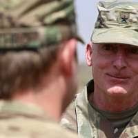 U.S. Army chaplain (Lt. Col.) Avi Weiss conducts a