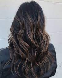 60 Hairstyles Featuring Dark Brown Hair With Highlights Hair Color For Black Hair Long Hair Styles Hair Styles