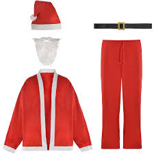 Tell me more about this santa suit. Adult Santa Suit Party City