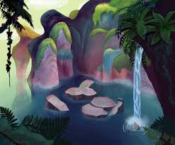 Mermaid Lagoon Watercolor Mermaid Mermaid Art Mermaid Lagoon